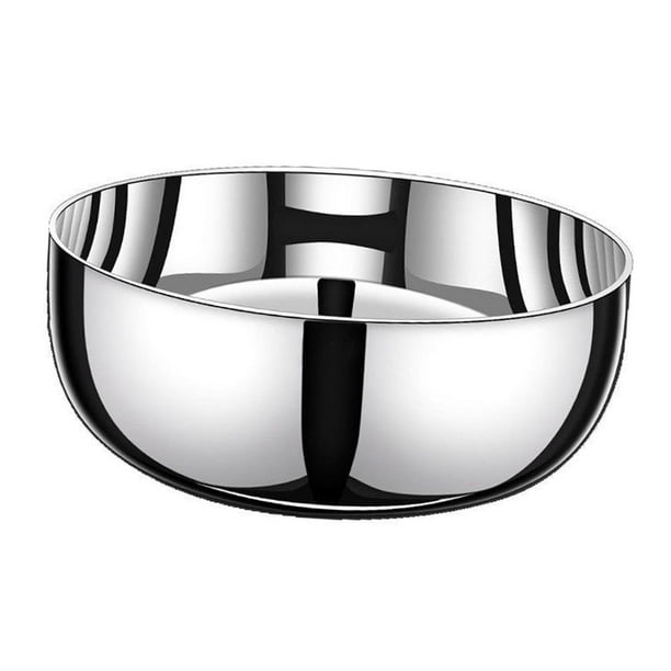 Cuenco De Acero Inoxidable Para Mezclar Y Lavar Alimentos, Cuenco Profundo  Para Mezclar Y Preparar, Diámetro De 18 Cm