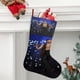 thumbnail image 2 of Harry Styles Tema: Calcetines de Navidad, fino lino blanco para colgar en escaleras y chimenea, decoración navideña para el hogar, regalo de Navidad. 45cm × 32cm, 2 of 5