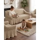 thumbnail image 3 of Juego de Fundas Cubre Sillon Turco 3+1+1 con Textura de Burbuja, 3 of 6