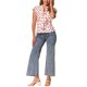 thumbnail image 2 of INSPIRE CHIC Blusa de Mujer para Regreso a Clases Lunares Lazo Cuello Volantes Manga Corta para Trabajar XL Blanco Rojo, 2 of 6