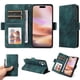 thumbnail image 4 of Carcasa FOXDOCK iPhone 16 de cuero PU, diseño acolchado clásico, protección contra caídas y rayones, 4 of 5