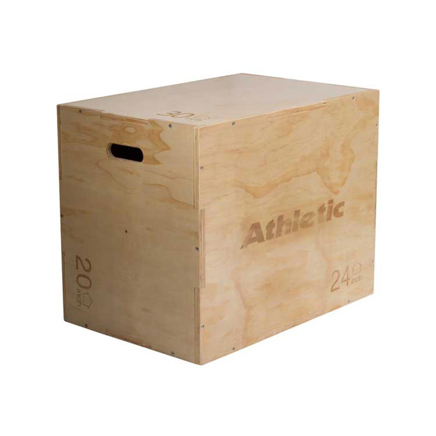 Genérico - Cajon De Saltos Cross Fit 3 En 1