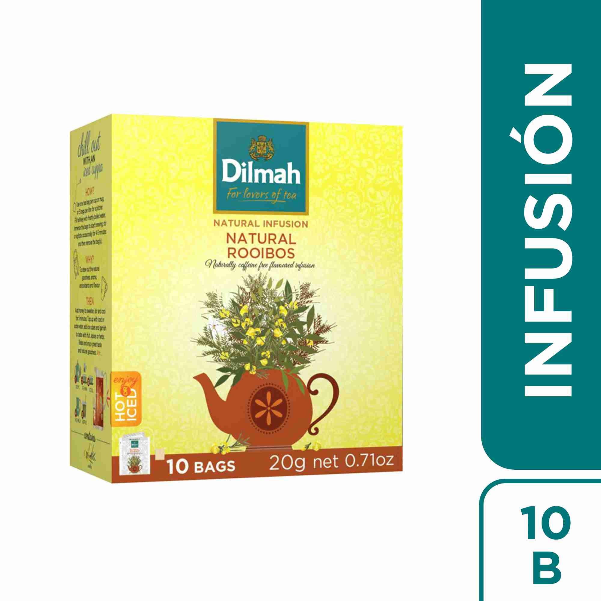 Té Rojo Roiboos Caja 10Un Dilmah