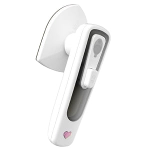 Bothyi - Mini Plancha De Vapor Profesional, Vaporizador De Ropa De Planchado En Seco Y Húmedo Para Salir A Casa, Blanco