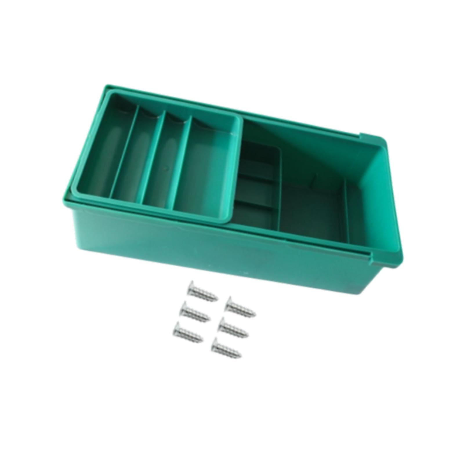Bothyi - Cajón De Mesa Para Máquina De Coser, Contenedor Diy Para Máquina De Coser Doméstica, Repuesto Verde