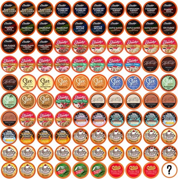 Cápsulas De Café Two Rivers Compatibles Con K Cup 100 Unidades Surtidas
