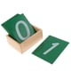 thumbnail image 2 of Material de matemáticas montessori de madera 0-9 número de arena tableros de juguete de los ni?os regalos, 2 of 5