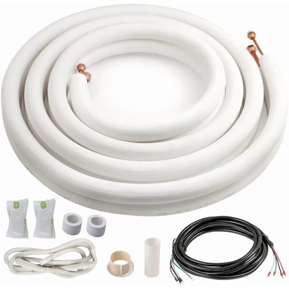 Conjunto de tubería aislada de cobre para mini split ICOOL 4,9 m