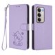 thumbnail image 1 of Funda Volteable tipo Billetera con Correa para Xiaomi Redmi 15 4G/5G, Lila Claro, 1 of 6