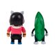 thumbnail image 5 of PACK 2 FIGURAS 8 CMS  ARTICULADAS  STUMBLE GUYS - GAMER GINA AND WATERMELON GUY, 5 of 6