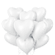 thumbnail image 2 of Globo Corazón Blanco Foil 45cm Metálico Decoración Elegante, 2 of 2