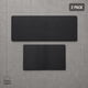 thumbnail image 1 of Set 2 Alfombras Anti Fatiga Descanso Negro Home Logics, 1 of 3