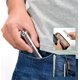 thumbnail image 4 of Tubo de almacenamiento de metal de aluminio hermético (3 paquetes), lindo y pequeño, impermeable y a prueba de olores, con llavero, cabe en el bolsillo, bolso, portátil para viajes y actividades al ai, 4 of 6