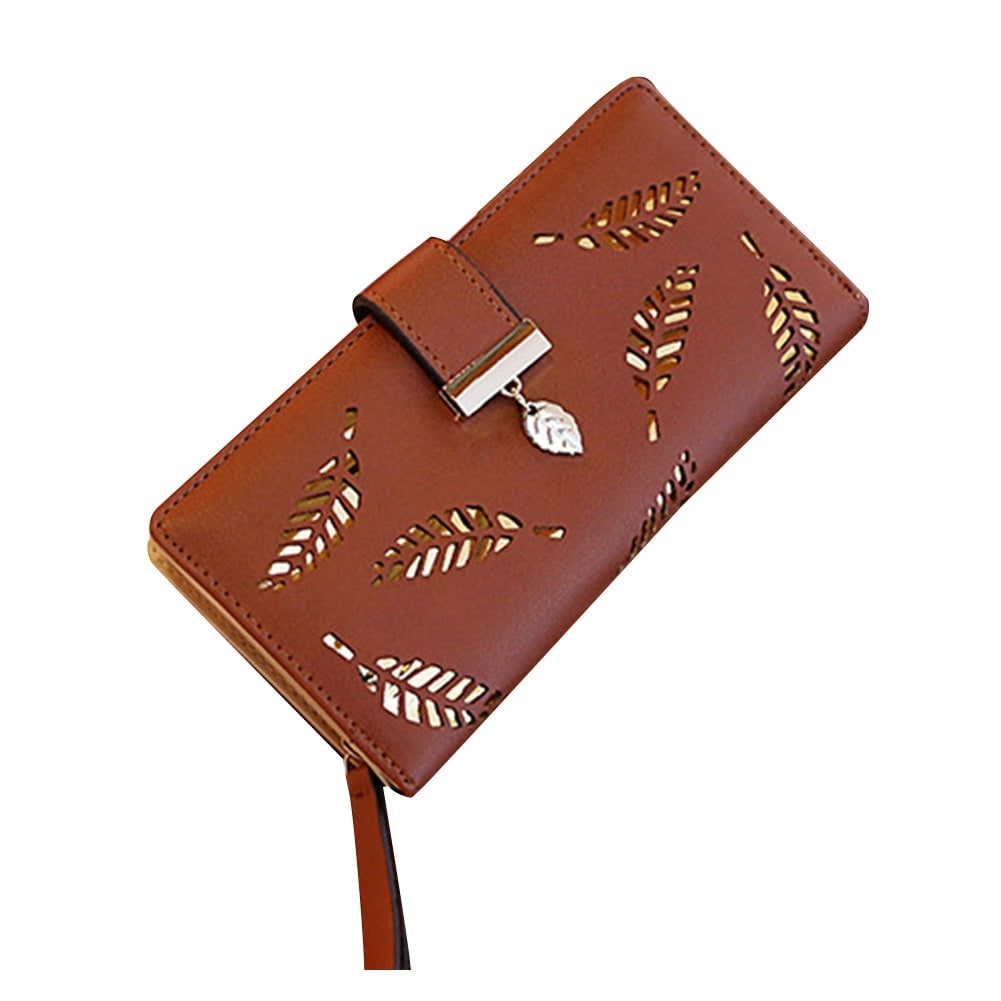 Cartera Plegable Mujer Leaves