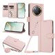 thumbnail image 1 of Funda Billetera para Honor X9C/Magic 7 Lite, Cuero Sintético con Cierre, Rosa, 1 of 6