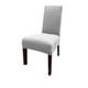 thumbnail image 2 of Pack De 6 Fundas Cubre Sillas De Comedor Gris Plata, 2 of 3