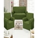 thumbnail image 4 of Pack De Fundas De Sofa 3+1+1 - Diseño Cuadrille Verde Oliva, 4 of 4