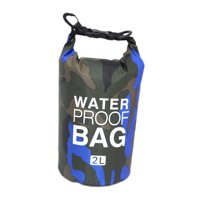 Ioensy - Bolso Bandolera Pequeño Impermeable De 2 Litros Para Kayak Azul