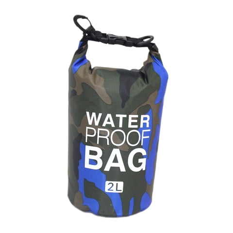 Ioensy - Bolso Bandolera Pequeño Impermeable De 2 Litros Para Kayak Azul