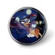 thumbnail image 1 of Insignia de Botón Redondo Desmarcar Pato Darkwing 2.8 cm, 1 of 6