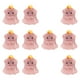 thumbnail image 5 of 10 Miniestatuas De Resina Luminosas, Bonitos Adornos Para Estantería De Mesa De Jardín, 2,5 X 2,7 Cm, Cerdo Rosa, 5 of 5