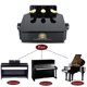 thumbnail image 2 of Extensor de pedal de piano Sound Harbor ajustado para niños, color negro, 2 of 6