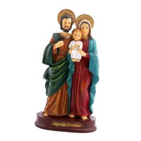 Bothyi - Estatua De La Sagrada Familia, Figura De Jesús, Belén Artesanal Para Regalo De Escritorio Y Hogar