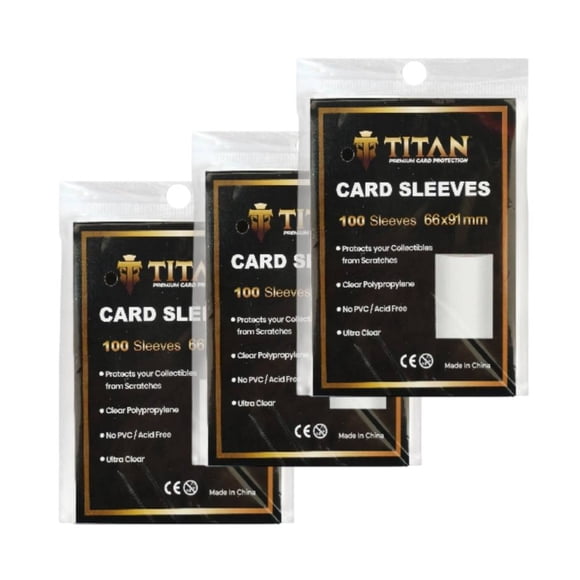 X3 Protector Standard Titan Pro 66x91mm - Transparente 100u