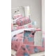 thumbnail image 2 of Cubrecama Quilt Sherpa 1 1/2 Plazas - Salmón Hojas M916, 2 of 2