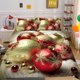 thumbnail image 1 of Christmas Gifts Santa Claus3 Quilt Duvet Cover Set Bedding Queen Children3-Piece Bedding Set, 1 of 5