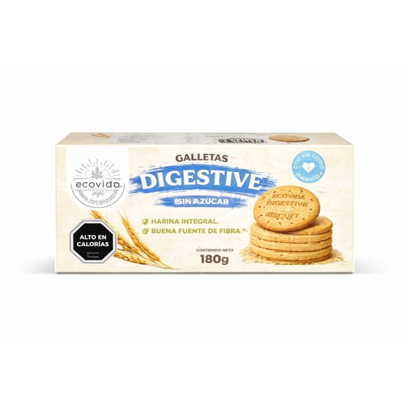 Galleta digestive sin azucar, 180 g