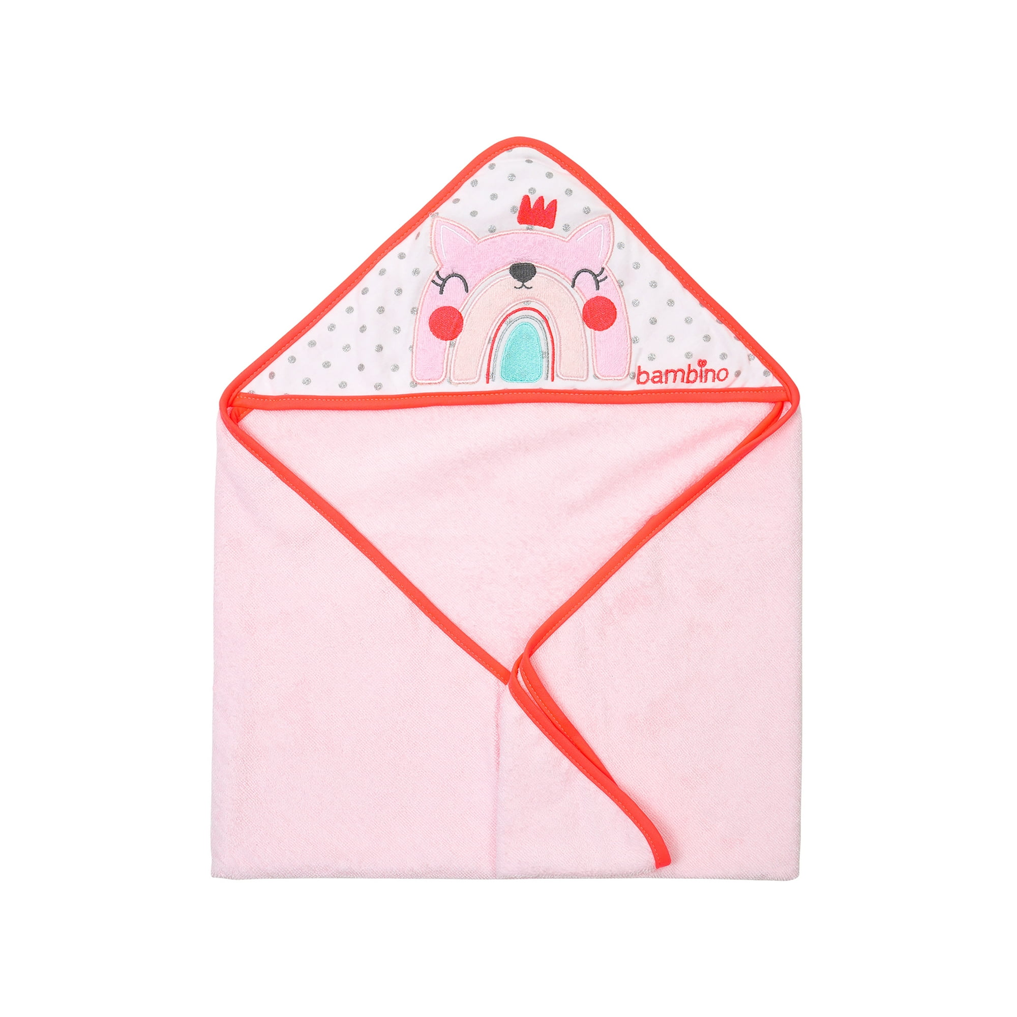 Toalla Con Capucha Bambino Arcoiris Multicolor