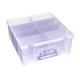 thumbnail image 1 of Caja de almacenamiento ArtBin Super Satchel con doble compartimento profundo, 1 of 9