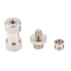 thumbnail image 1 of Kit De Juego De Pernos Prisioneros De Montaje De Adaptador Convertidor De Tornillo De Trípode 3 En 1 De 1/4 "a 3/8", 1 of 2