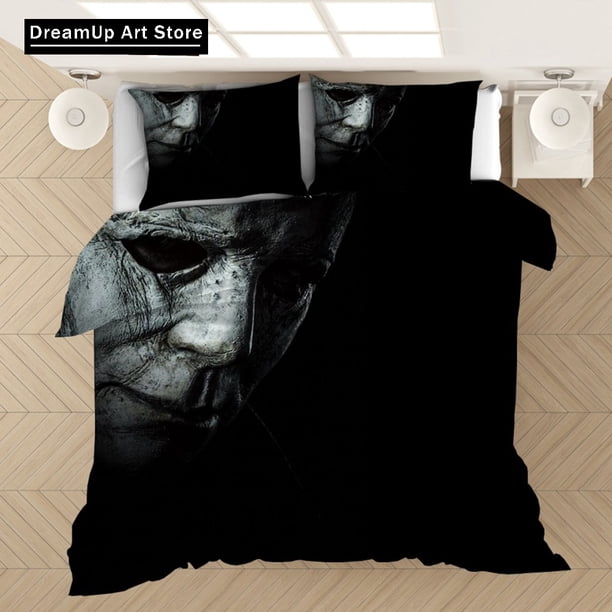 Horror Michael Myers Bedding Set Duvet Cover Bed Set Quilt Cover Boys Adult Home Textile