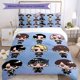thumbnail image 1 of 3pcs Bedding Set Duvet Cover Closure Includes 1 Duvet Cover & 2 Pillowcases for All Seasons Bedroom Decor, Home Dorm High-Definition Print Snowman Band A261, 1 of 1