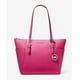 thumbnail image 1 of Cartera Desconocida MIchael Kors Charlotte Large Saffiano Leather TopZip Tote Bag 35F0SCFT3L-DRfruit, 1 of 2