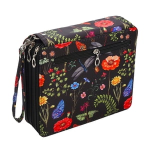 Bothyi - Portalápices Con 120 Ranuras, Organizador De Bolígrafos De 3 Capas Para Oficina, Viajes, Escuela, Negro