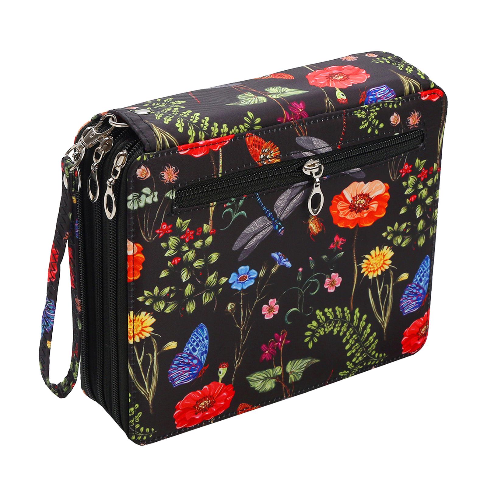 Bothyi - Portalápices Con 120 Ranuras, Organizador De Bolígrafos De 3 Capas Para Oficina, Viajes, Escuela, Negro