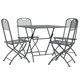 thumbnail image 1 of Juego de comedor para patio Casafoyer de malla metálica expandida 5 piezas, 1 of 5