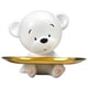thumbnail image 3 of Resina Oso Blanco Estatua Estatuilla Escultura Baratijas Llavero Oso Lindo, 3 of 3