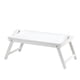 thumbnail image 1 of Mesa de escritorio plegable estilo shabby de Tray Accent Plus, blanca y elegante, 1 of 2