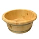 thumbnail image 3 of Baño de pies de madera, bañera de pedicura reutilizable portátil, SPA, lavabo para remojo de pies, bañera para remojo de pies para baño al aire libre,, 3 of 5