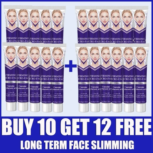 V-Shaped Face Cream Lift Firm Remove Double Chin To Create A Small V Face Anti-Aging Beauty Massage Products
