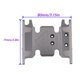 thumbnail image 3 of Base de Caja de Cambios Treehobby 80x71x13 mm Titanio para Coche RC, 3 of 7
