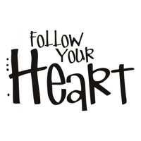 Rienda Libre Graphics - Decomural Follow Your Heart Love Ws-15639