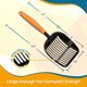 thumbnail image 4 of Cuchara antiadherente para gatos PAWBEE, de metal, con soporte, pala profunda, 4 of 7