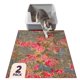 thumbnail image 1 of Alfombra para arena Lovewag Pets 91 × 122 cm 2 unidades Heirloom Rose, 1 of 9