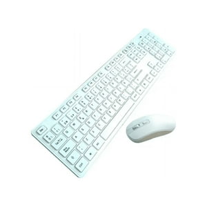Genérico - Kit Teclado Inalámbrico - Mouse 2.4G Protector Ultra Slim