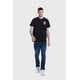 thumbnail image 4 of Polera Hombre Doble Print Negro - VII, 4 of 4